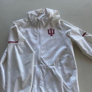 Indiana Hoosiers Zip Up Hoodie/Light Jacket